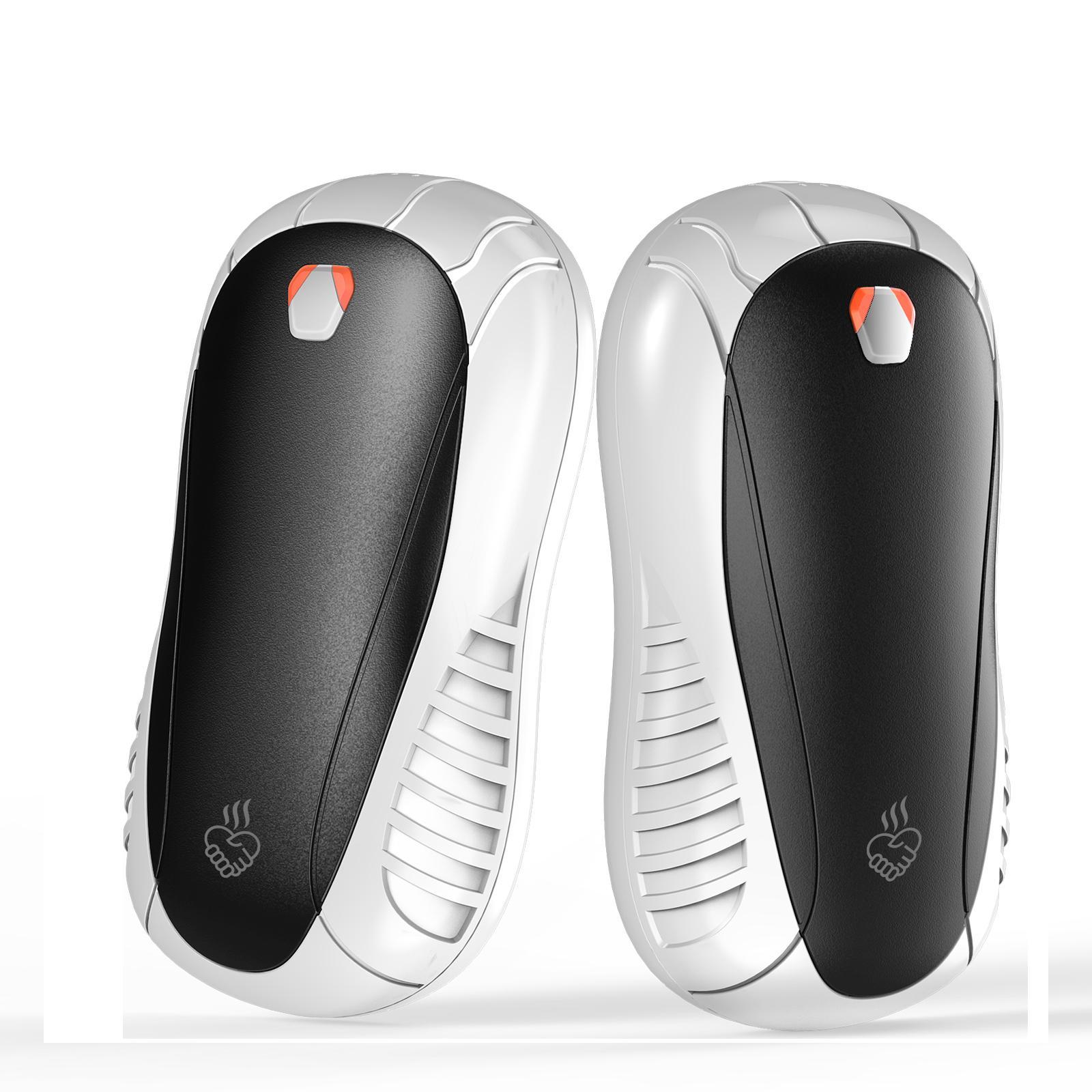 Portable Hand Warmer, 2 Counts/set Rechargeable Hand Warmer, 3 Temperature Control Pocket Size Electric Hand Warmer for Outdoor, Golf, Hunting