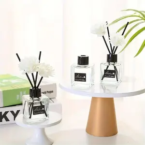 Home Fragrance Reed Diffuser Kit 2 Pack, Natural Rattan Stick Diffuser, Strong Concentrated Scent, Various Scents for Aromatherapy Decor