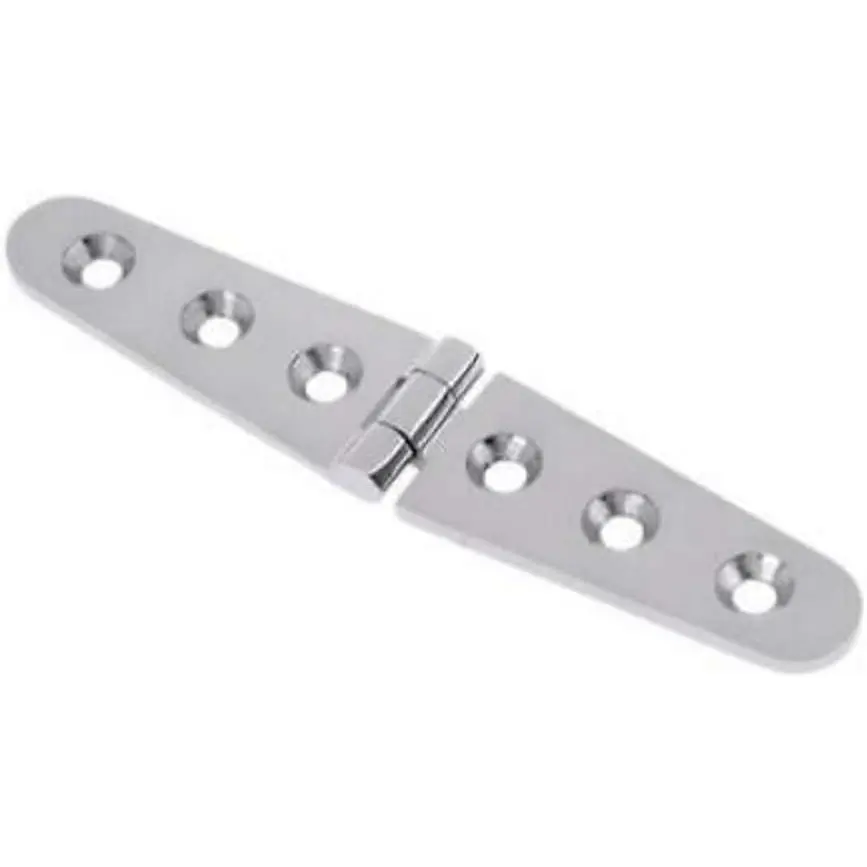Heavy Duty Stainless Steel Strap Hinge 6"