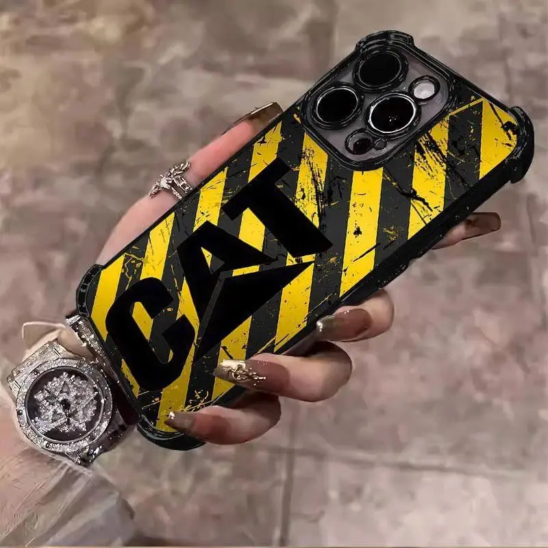 Construction worker racing skull shockproof protective case, ultra-thin reinforced four corner phone case, suitable for iPhone 17/16/15/14/13/12/11/Pro/PLUS/ProMax/Air/X/XS/XSMAX series, birthday gift, holiday gift, couple phone case