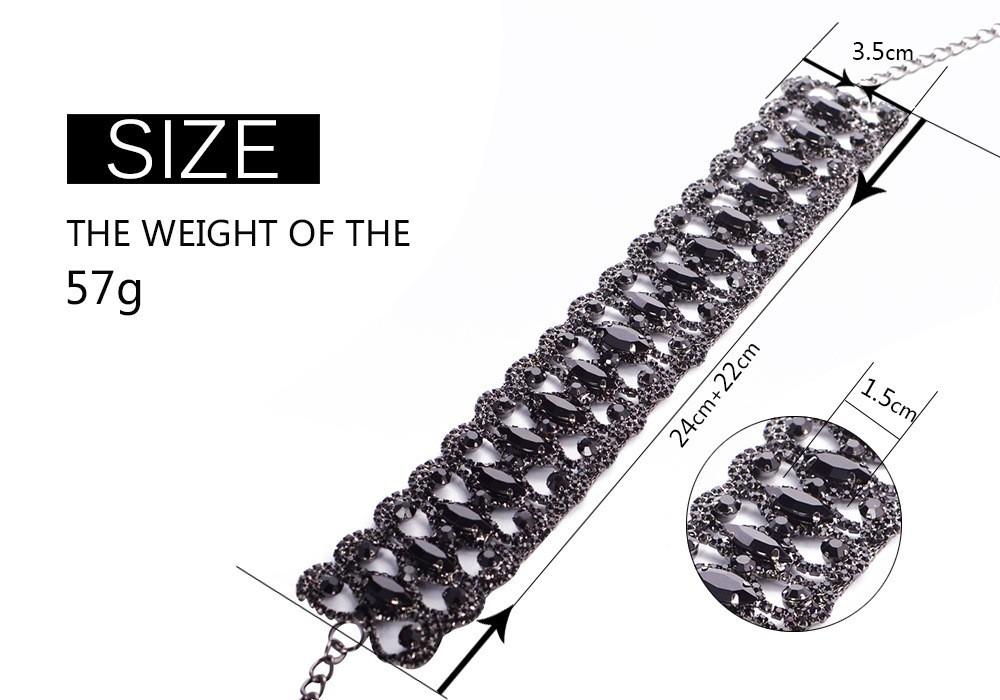 Luxury CZ Lattice Choker Necklace, Gold Plated Statement Choker, Formal Evening Jewelry for Women