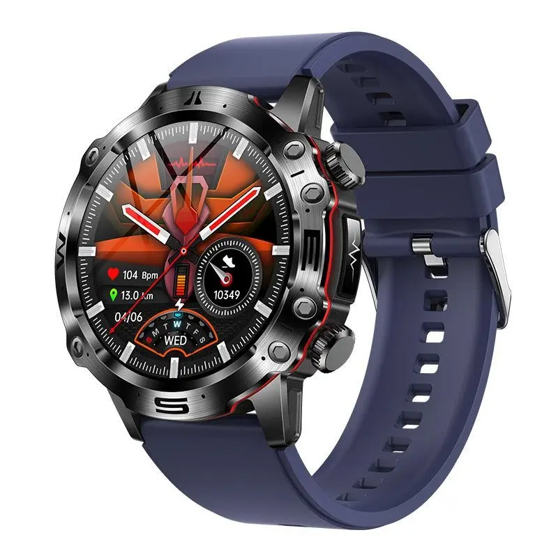 Non-invasive Blood Sugar Body Temperature Blood Pressure Urea ECG Health Monitoring Outdoor Sports Waterproof Smart Watch Wearable Bluetooth Screen