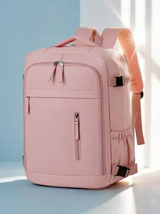 Unisex Dual-Shoulder Bag, Multifunctional Travel Backpack - Wizz Air Certified - 15.75x11.81x7.87 inches - Capacity Multi-functional Travel Bag - With Shoe Compartment & 180° Open Main Compartment - Business Travel