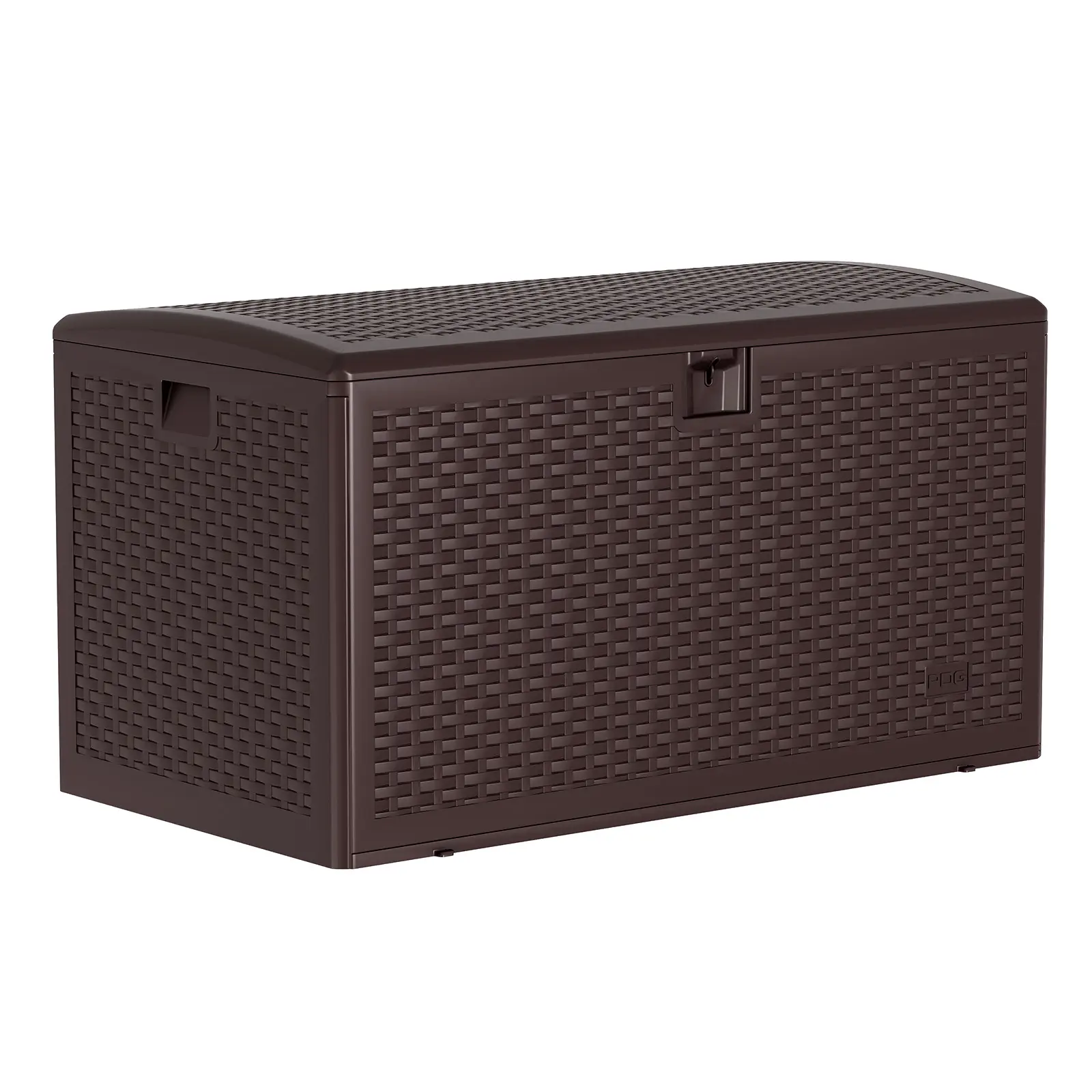 73 Gallon Storage Bin, Heavy Duty HDPE Blow Molded Outdoor Storage Container with Large Capacity, Durable & Stackable Design