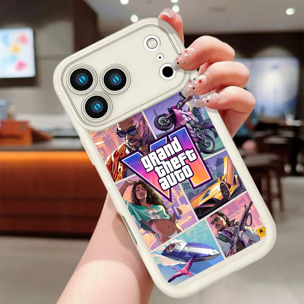 Sticker Bomb Collage Graphic Phone Case for iPhone 17 16 15 14 13 12 11 Pro Max XR XS X Puls Air｜Retro Street Art Graffiti Print Soft TPU Shock‑Absorbent Protective Phone Cover for Men Teens