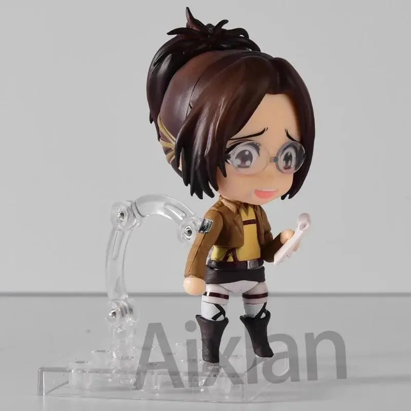 Aixlan #1123 Hange Zoe Figure 10CM Cute Edition Hange Zoe PVC Action Figure Amine Toy Gift Collectible Figurine