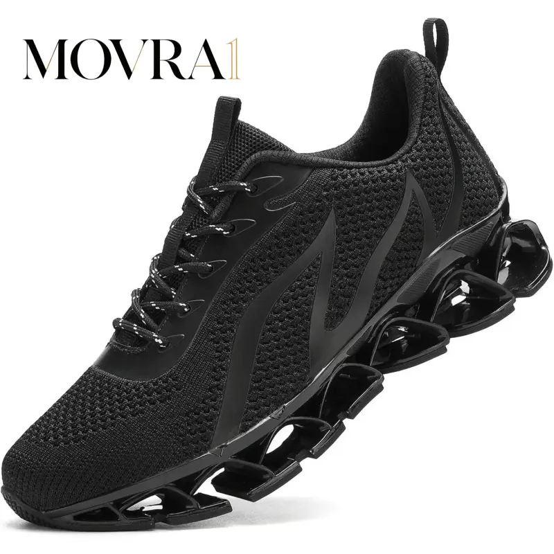 MOVRA1 Men's Blade Sneakers with Tencel Mesh - Breathable Non-Slip Casual Trainers for Running, Tennis, Gym Workouts
