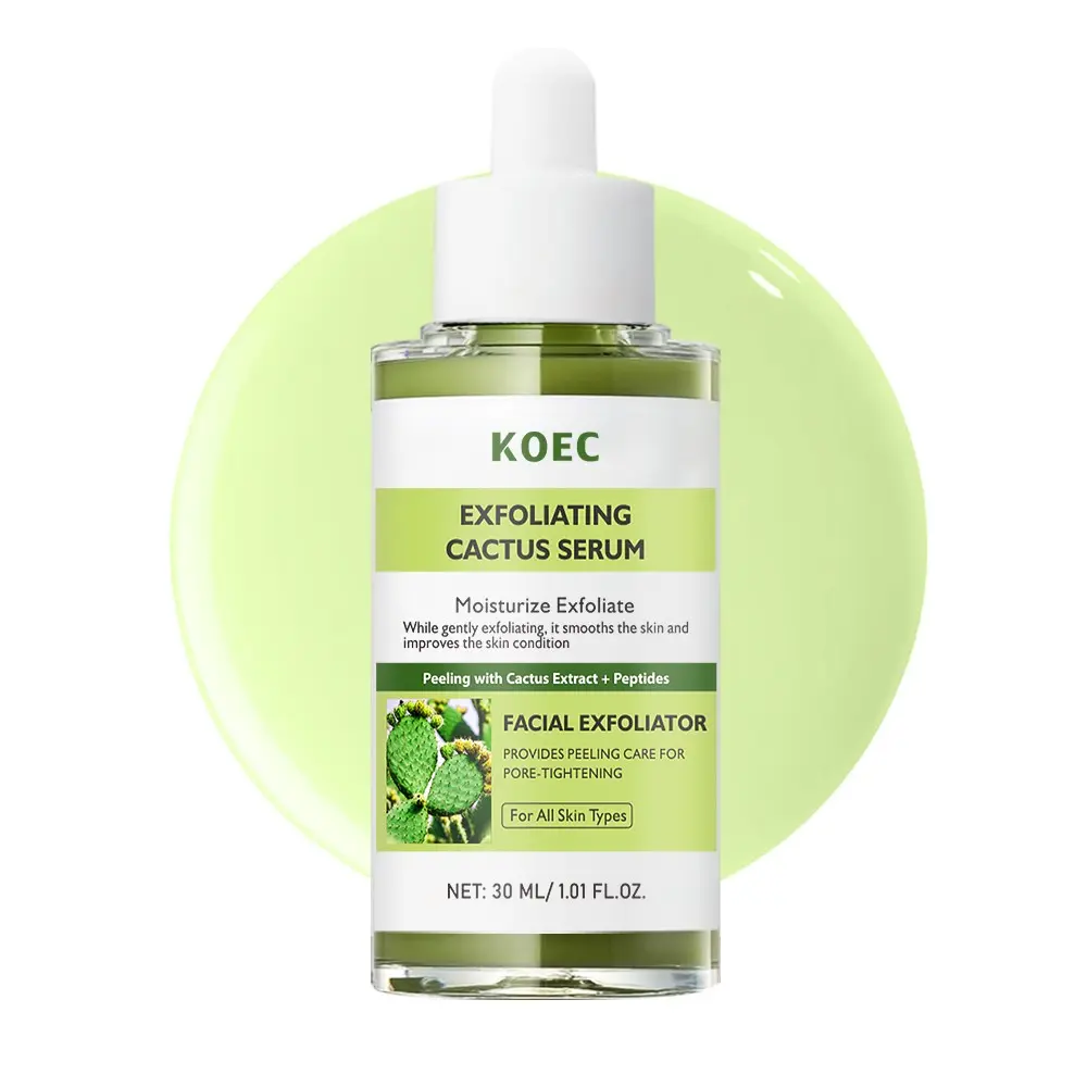 Cactus Exfoliating Essence, Natural Skin Care Formula, Gentle Yet Effective, Ideal for Daily Use, Enhances Radiance & Texture
