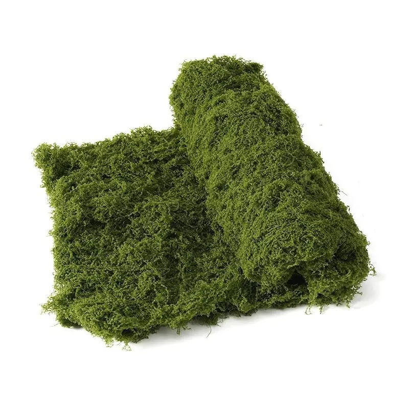 19.69x39.37in Fake Moss Mat, 2pcs Artificial Moss Roll, Soft and Cuttable Moss Table Runner, DIY Crafts, Garden Decor, Artificial Outdoor Plants, Indoor/outdoor Landscapes