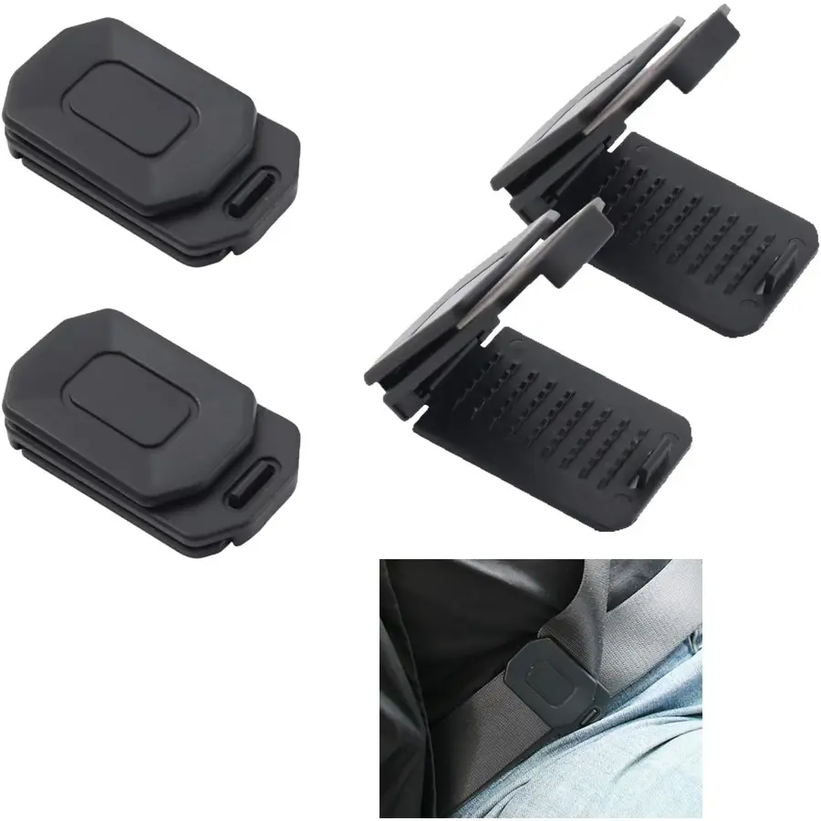 2pcs/4pcs positioning clips, shoulder strap adjuster, comfortable support for neck and shoulders. Suitable for summer trips, school start trips, making the shoulders more comfortable, stopper clip positioning device