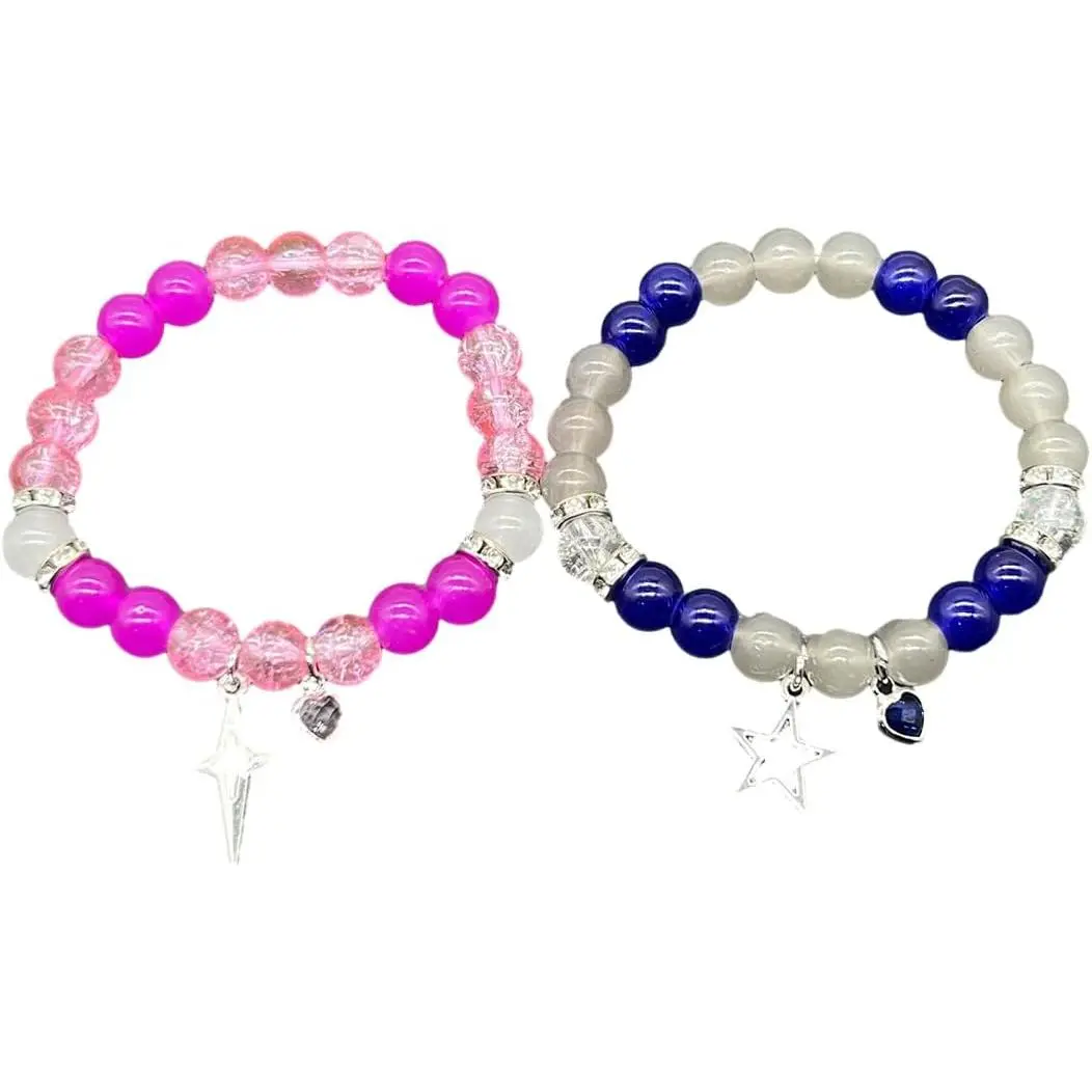 Spider Matching Bracelets Friendship Couples Relationship Bracelet Pinky Promise   Distance Bracelet for 2 Halloween  Gifts for Women Men