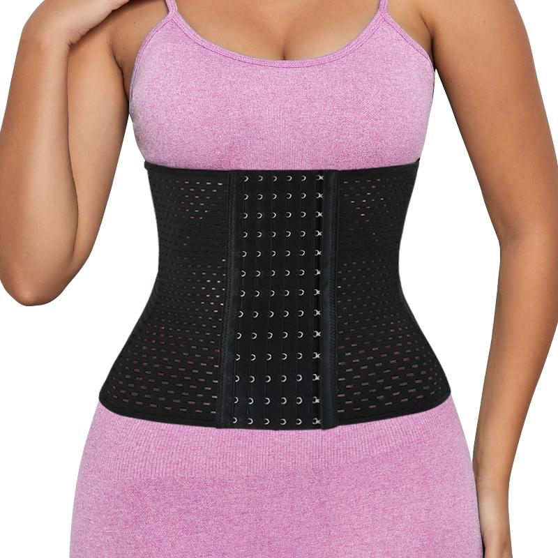 Solid Color Women's Waist Trainer, Tummy Control Body Shaper Wrap, Postpartum Body Shaper, Maternity Supplies