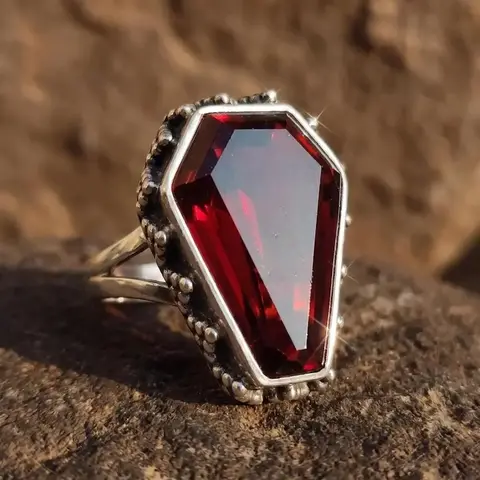 Vintage Bohemian Style Ring, Hollow Out Design Ring, Fashion Jewelry Accessories for Women & Men, Trendy All-match & Exquisite Jewelry for Birthday Gift