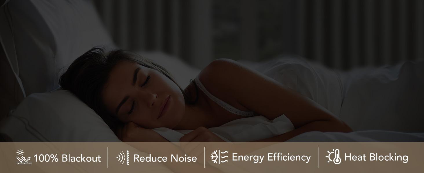 Natural Linen 100% Blackout Curtains for Bedroom 84 Inch Length 2 Panels Set Back Tab Cream Neutral Farmhouse Living Room Darkening Curtain Track System Thermal Insulated Black Out Drapes 52x84