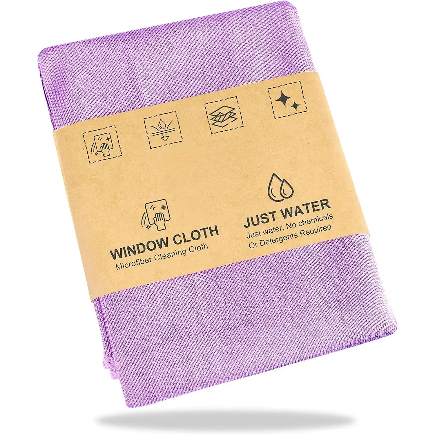 Norwεx -  Package - Microfiber - Window Cloth. Just water - without leaving streaks. For Household Enviro Dusting Cleaning Homes, , Bars, Offices. Window Cloth makes cleaning a breeze.
