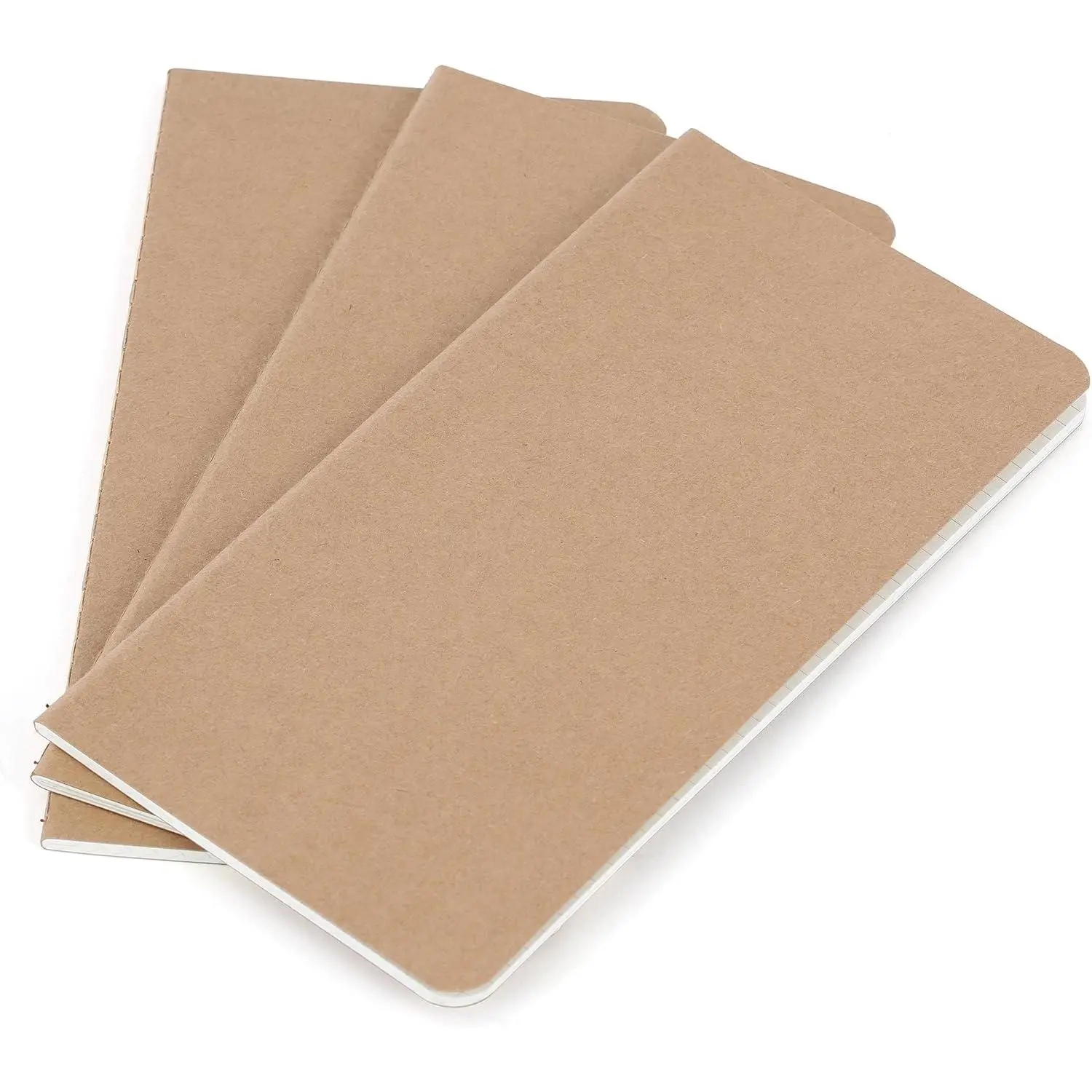 Dotted A6 Size Travelers Notebook Inserts | 4.1" x 5.8" (10.5 x 15cm) | 100 GSM Paper | 3 Hand-sewn Booklets/180 Pages | Travelers Notebook Refills for Journals, Diaries, Planners