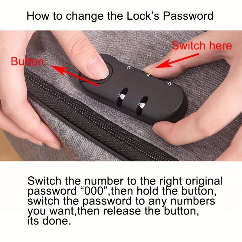 Multi-layer Storage Bag with Lock Portable Durable Compact Travel Document Organizer for Passports and Documents Secure Zipper Design Ideal for Travel  Pouch home essentials