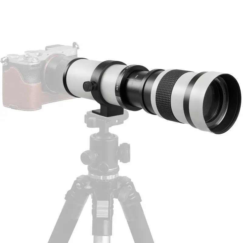 Telephoto Zoom Lens with a Focal Length of 420-800Mm And an Aperture of F8.3, Designed for Nikon F DSLR Cameras Including Models Like D3500, D850, D7500, D5600, D3400, D500, D7200, D5500, D750, D810, D3300, D5300, D610, D7100, And D5200