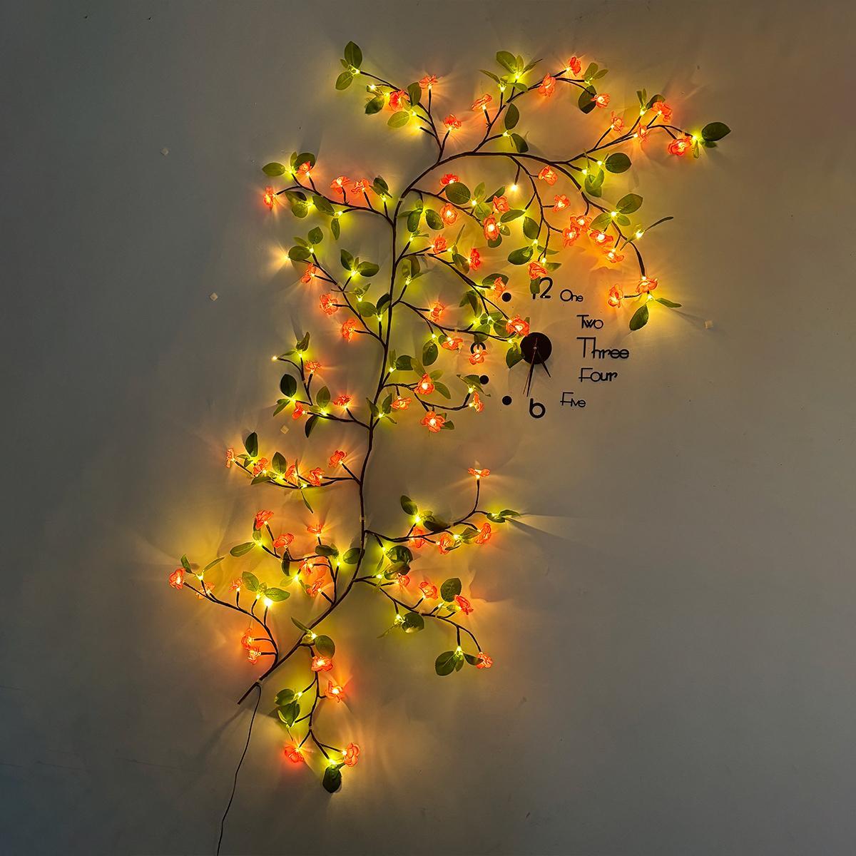 144LED Tree Shaped Light, USB Plug LED Light, Decorative Light for Home Party Wedding Festival, Home Decor Supplies, Ornaments