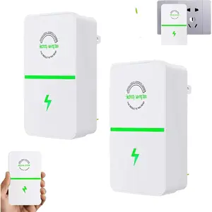 Plug-In Power Box with US Plug – 2026 Enhanced Voltage Optimization, Compatible with 90–250V Input Range, Surge Protector Outlet for Home & Office, Compact Energy Efficiency Device, Wide Voltage Support