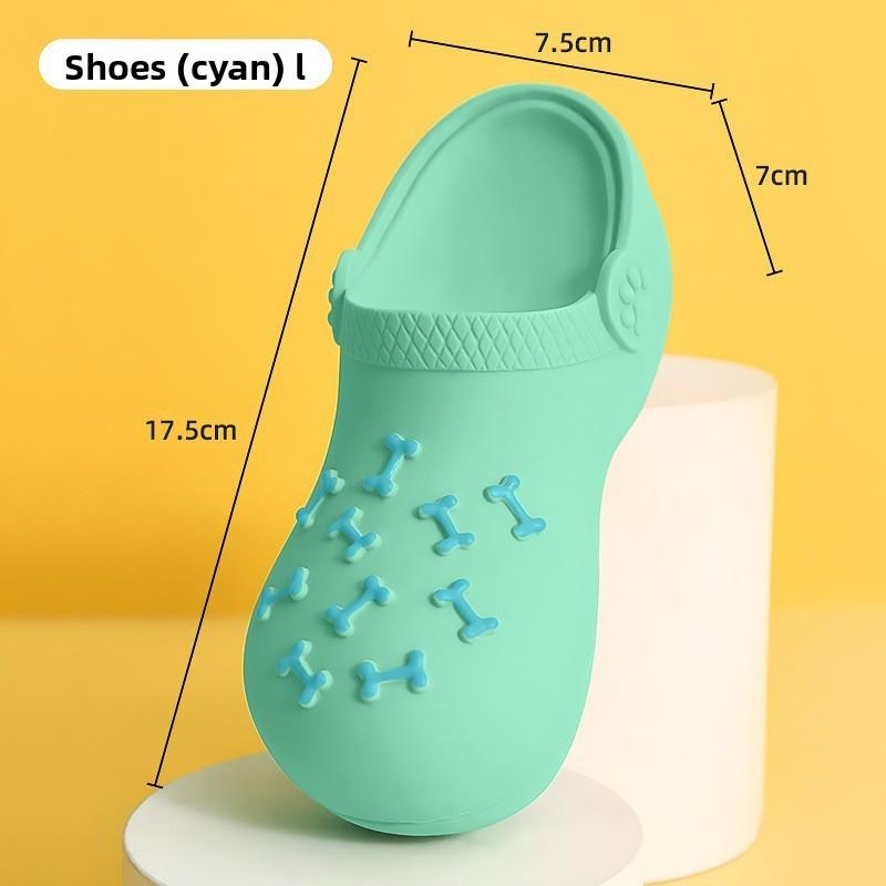 Squeaky Dog Toy - Soft Teething Chew Shoe for Puppies & Small Dogs - Durable Stuffed Animal with Built-in Squeaker - Fun Fetch & Cuddle Toy