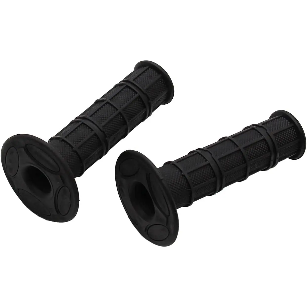 Universal 7/8" (22mm) Rubber Replacement Handlebar Grips - 1 Pair, Motorcycle & ATV Pit Bike Accessories for 50cc-125cc CRF, KLX, TTR, YFZ, RMZ, KXF, Motorcycle Parts, Auto Parts, Dirt Bike, Auto Accessories, Motorcycle Gear