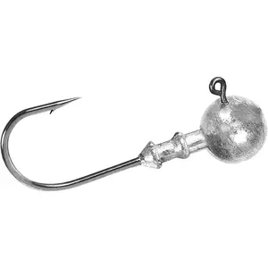 Bass Saltwater Jig  Hooks Freshwater  Jig Hooks Lead Round Ball Fishing Jigs Lead 1/8oz-1/2oz