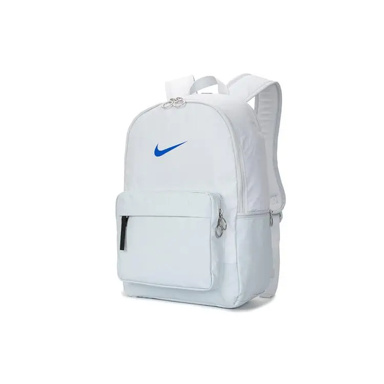 Nike Heritage Eugene Wntrzd Backpack for Students and Couples – Casual Fabric Backpack in White