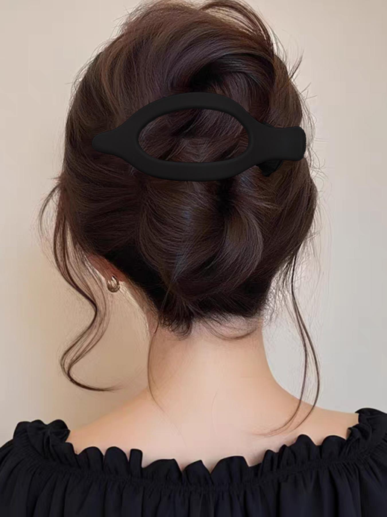 12pcs Duckbill Clip Female Back Head Hairpin Shark Clip Flat Oval Duck Clip, Flat Hair Clips, Hair Claws, Suitable for Thick Hair, Matte Large Duckbill Clip Strong Fixation No Slipping Multicolor Gift