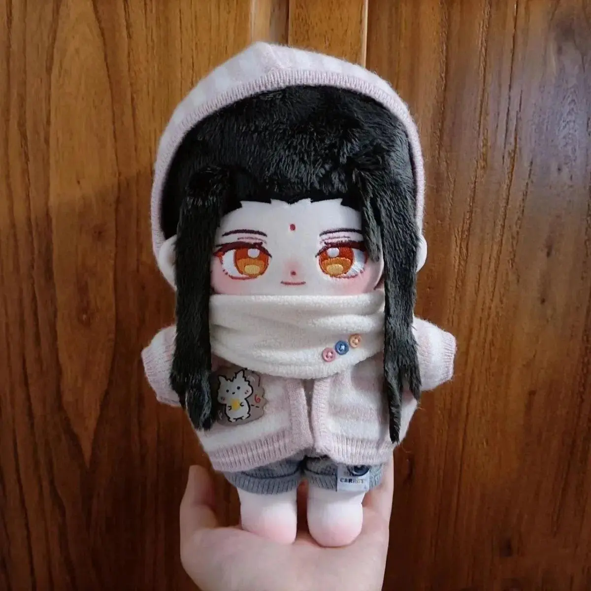 Grandmaster of Demonic Cultivation Mo Dao Zu Shi Jin Guangyao 20cm Soft Plush Stuffed Doll Body Dress Up Cotton Stuffed Toy Gift