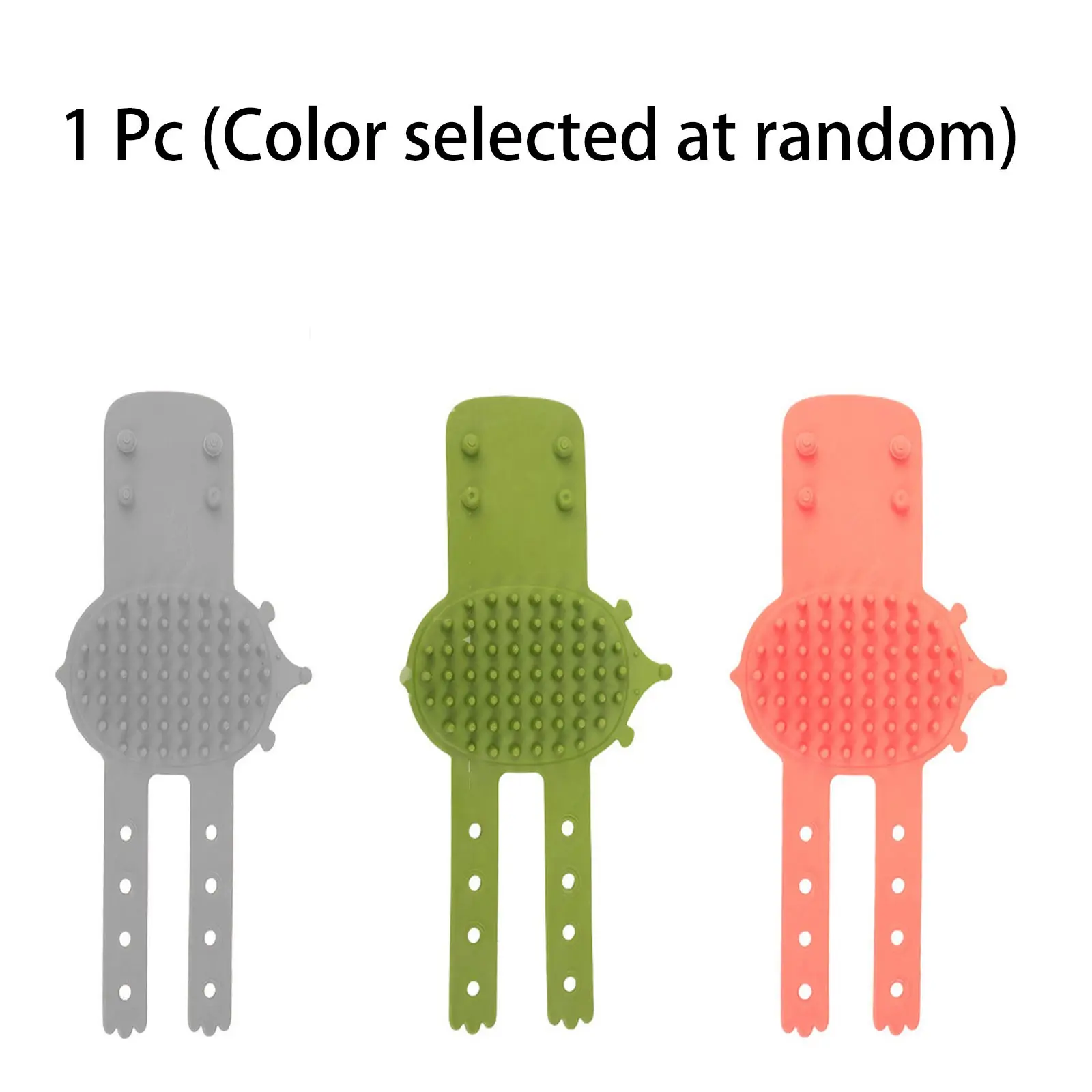 1pc Cat Comb Scratch Guard, Pet Binding Strap, Silicone Wall Mount Massage Scratcher, Self-Entertainment Tool for Cats, Anti-Boredom Device