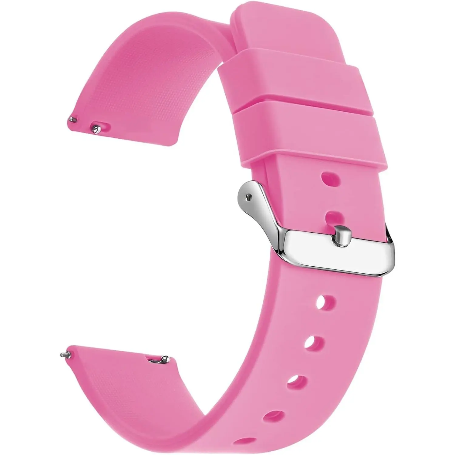 Quick Release Soft Silicone Rubber Replacement Watch Bands Straps for Men and Women
