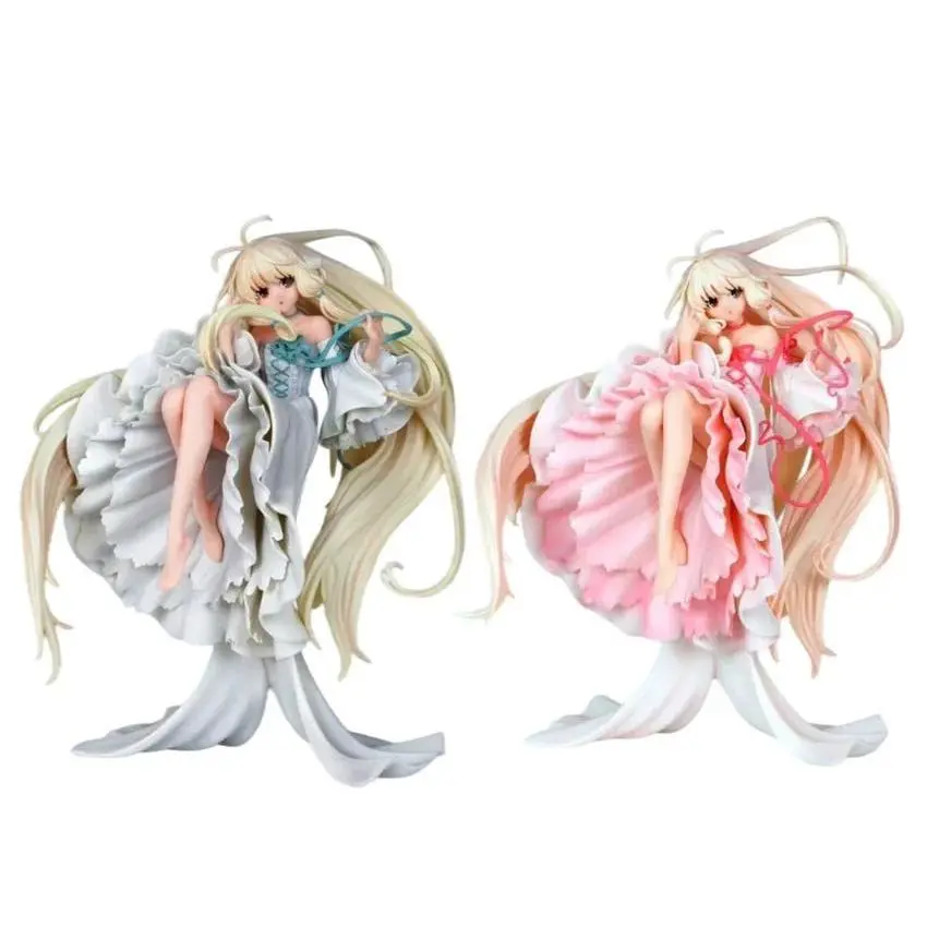 Chobits Collectible Anime Figure - Chi Anime Girl Statue, Home Desktop Display Decoration for Hobby Enthusiasts