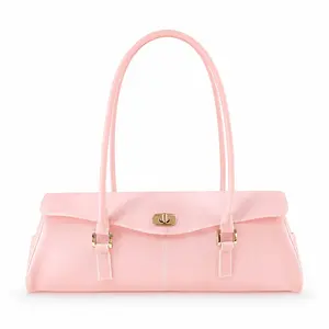 Transparent PVC Jelly Bag, New Summer Style, Beach Underarm Bag for Women, Fashionable and Versatile Shoulder Bag, Candy-colored Baguette Bag