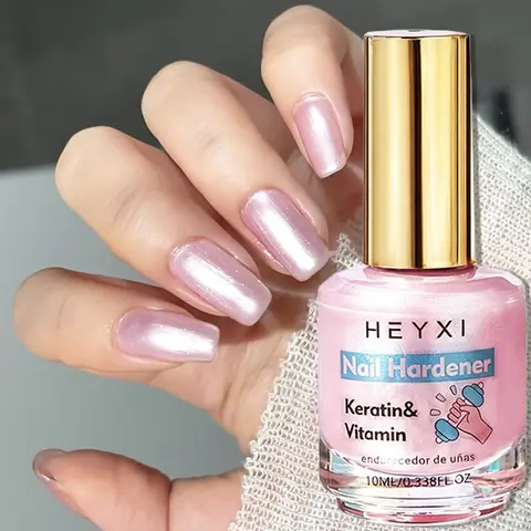 10ML Keratin Nail Strengthener, Repairs Weak Nails, Long-Lasting Shine, Smooth Application, Natural Jelly Color, Nutritious Healthy Nails, Nail Care, Nail Repair Solution, Nail Strengthener Oil, Nail Care Products