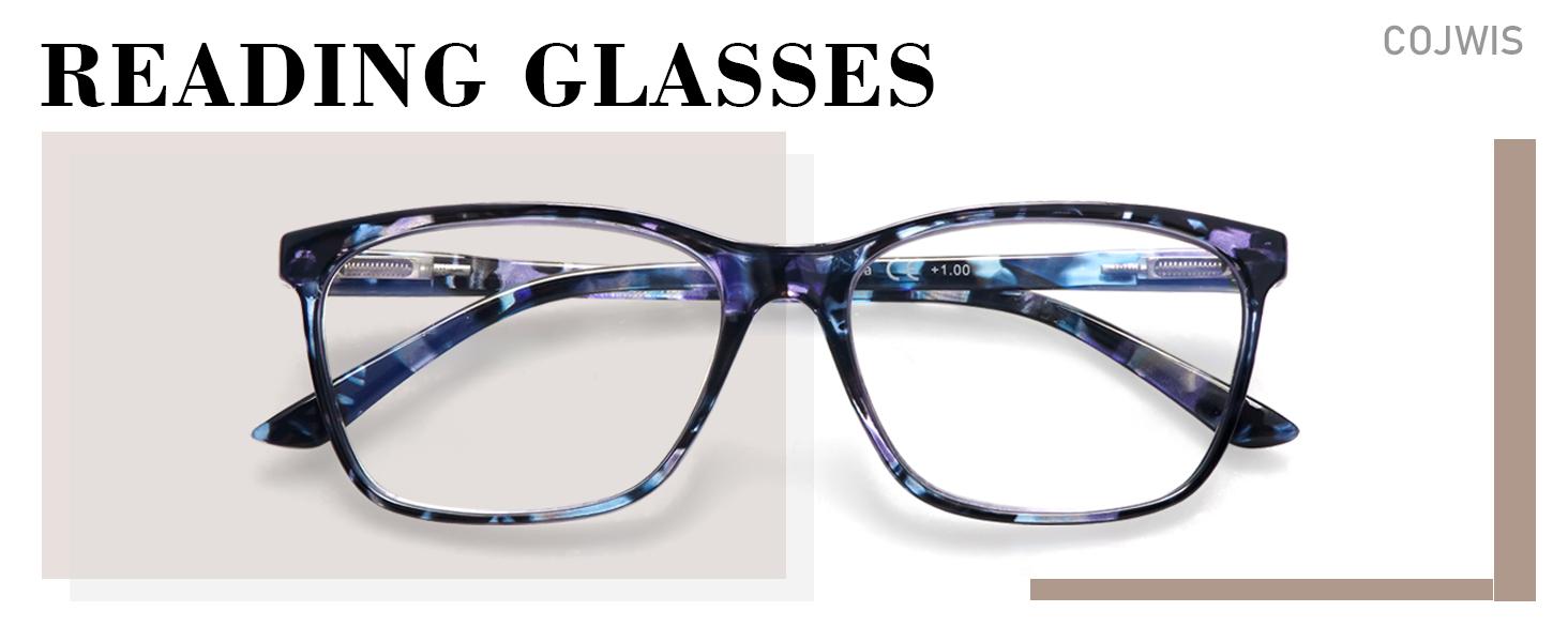 Progressive Multifocus Reading Glasses Blue Light Blocking,Spring Hinge Readers for Women Men (Mix Color, 3.50, multiplier_x)