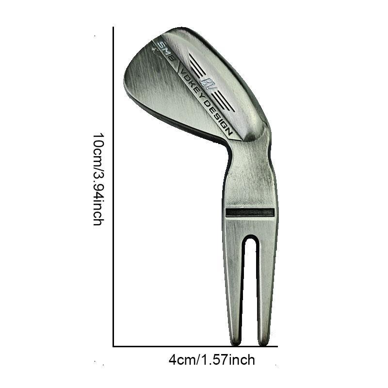 Golf Divot Tools, 1 Set Creative Clubs Forks, Golf Supplies Accessories for Men & Women, Turf Repair Tools, Golf Accessory
