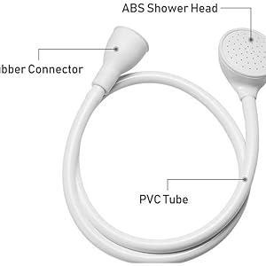 Sink Spray Hose,Portable Sink Hose Faucet Sprayer, Shampoo Sprayer Handheld Faucet Shower Head Spray for Bathing Baby,Pets,Washing Hair,Rinsing Vegetables