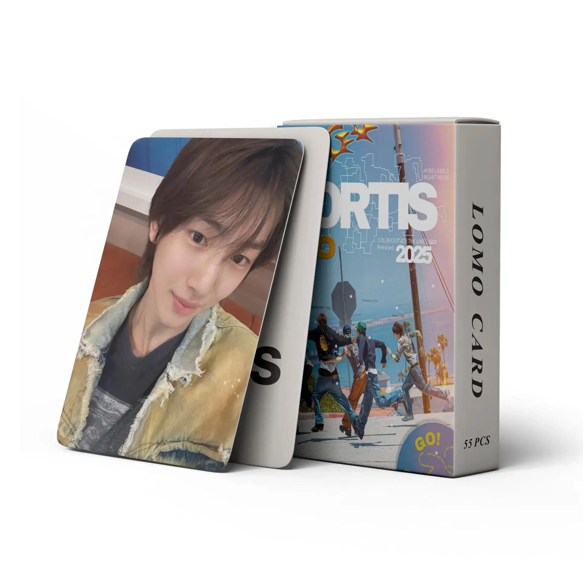 55pcs CORTIS MARTIN COLOR OUTSIDE THE LINES lomo Star Photocards Photo Lomo Cards Fans Collection Printed Cards