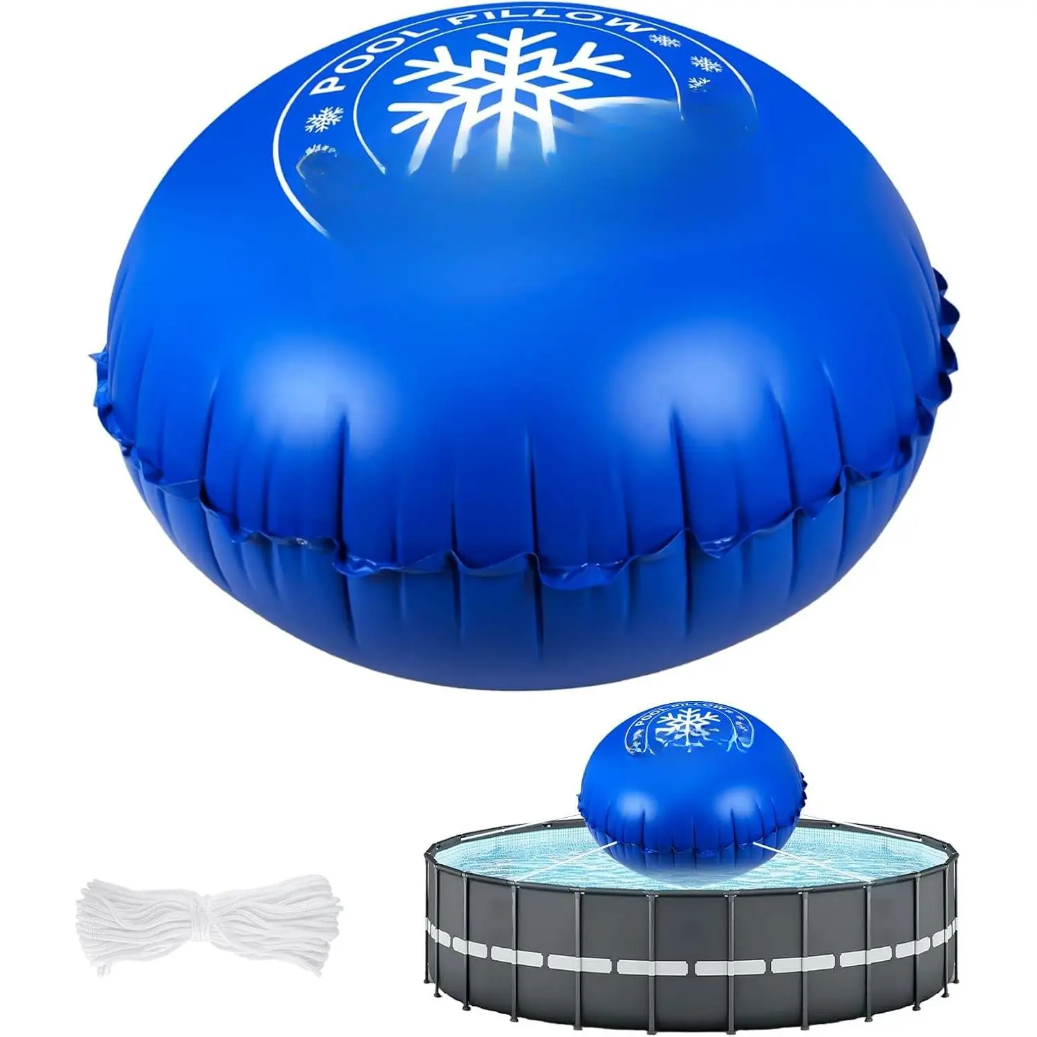 6 FT Pool Pillows for Above Ground Pools,Winter Pool Cover Pillow