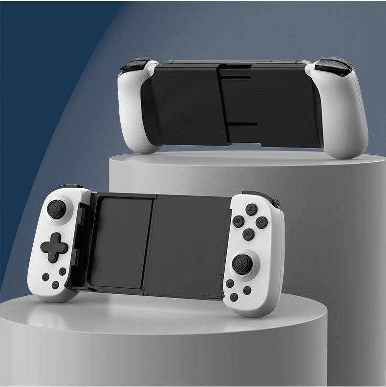 Dual Hall Effect Telescopic Gamepad - D6DP Wireless Controller for Switch Android iOS Windows