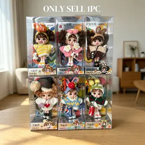 Cartoon Character Plush Doll Keychain Phone Charm Bag Car Ornament Cute Gift Multiple Styles Available