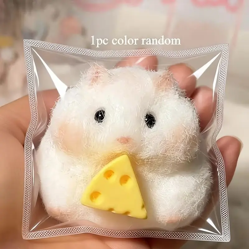 Cute Hamster Stress Relief Toy, High-Quality Sensory Game, Perfect Gift for Christmas, Halloween, Birthday, Office