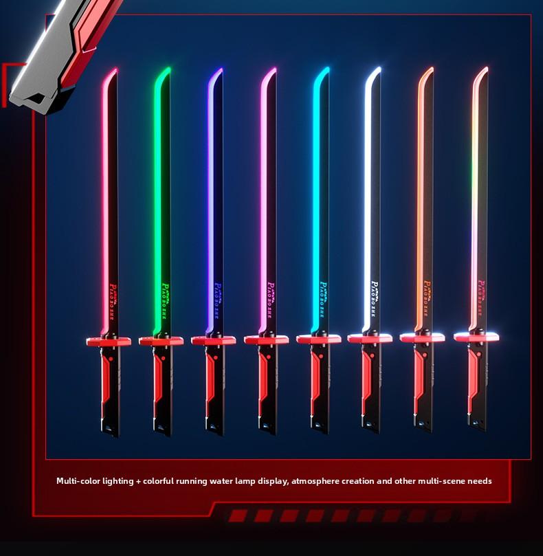 Illuminating stress-relieving toy