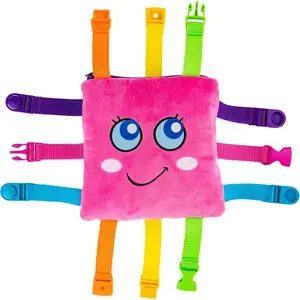 Bella Square - Learning Activity Toy - Develop Motor Skills and Problem Solving - Easy Travel Toy Perfect Car Travel Accessories for Long Tripsfidget toys