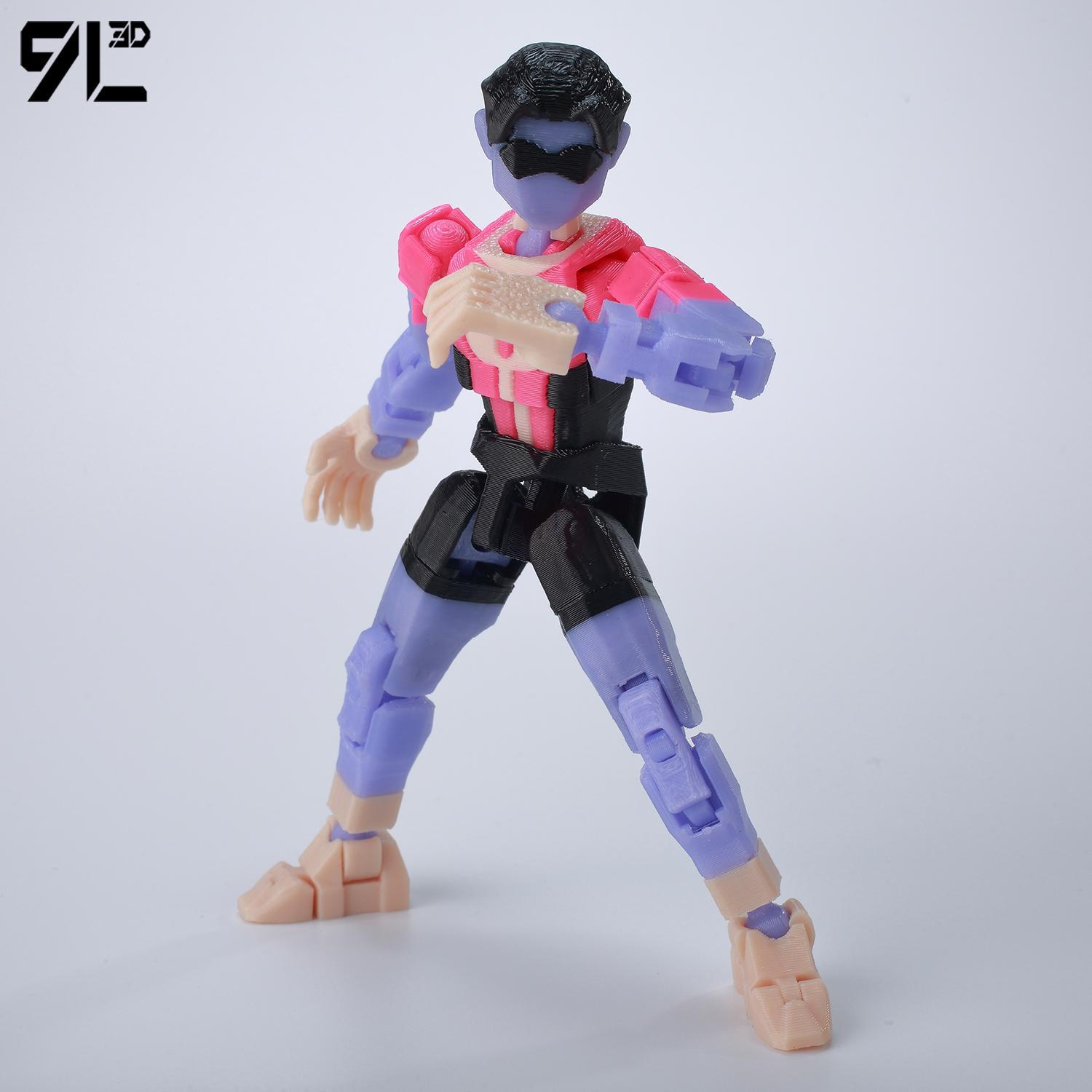 ​9L3D Dummy13 Invincible Boy Hero Oliver Figure Lucky13 3D Printed T13 Stress Relief Collectible Action Figure Titan13​popular popular