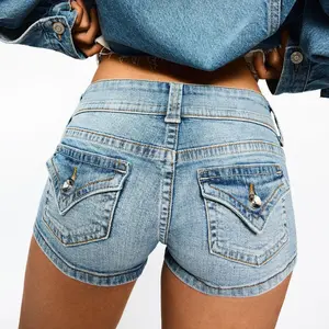 Women's Low Rise Distressed Y2k Mini Denim Shorts Raw Hem Skinny Jean Shorts work pants women Women's Low Rise Distressed Y2k Mini Denim Shorts Raw Hem Skinny Jean Shorts work pants women