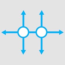 Multi-Device Bluetooth Keyboard With Touchpad, Rechargeable Keypad With Trackpad For Laptop, Desktop Computer, PC, iPad, iPhone, Tablet-Compatible With MacBook, Windows, Android, iOS, White