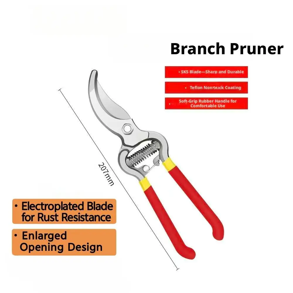 Heavy-Duty Long Handle Garden Pruning Shears - Garden Cutting Tool for Gardeners, Thick Stems, Flower Stems, Bamboo, Pruning Tool
