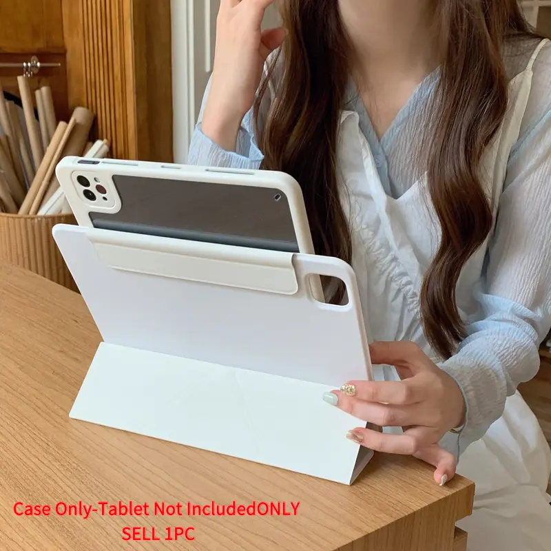 Magnetic Detachable Rotatable Tablet Case, Tablet Casing, 360° Rotatable Tablet Protective Cover, Tablet Protector, iPad Accessories for iPad 7/8/9/10/11/12 2026 Air Pro 11 inch gen11, 10th Gen, Pro 11-inch, Pro 13, Mini 6, Air 8th gen,Air 4-8 Durable